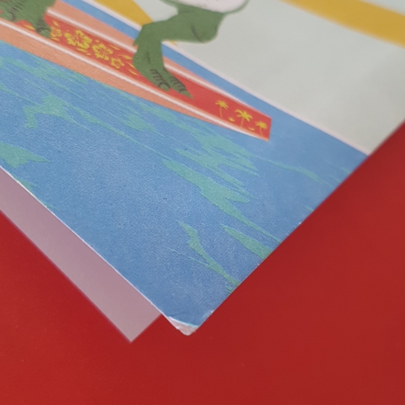 2 pcs C R Gibson Luxury Card Dinosaur (1 Card with Envelope) - Picture 15 of 16